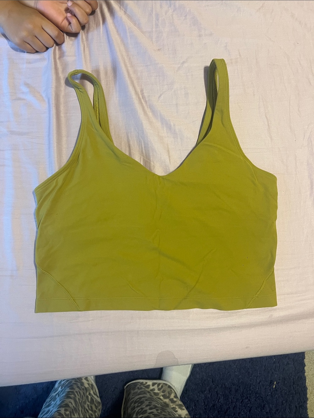lululemon athletica Olive Green Sports Bra